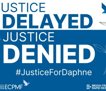 Justice Delayed is Justice Denied card - ECPMF