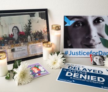 Virtual vigil for Daphne Caruana Galizia