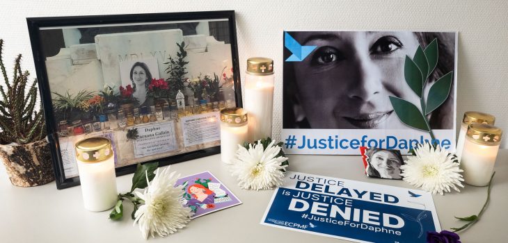 Virtual vigil for Daphne Caruana Galizia