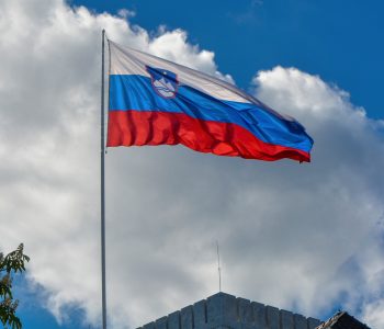 Slovenia Flag - credit: Balkan Photos