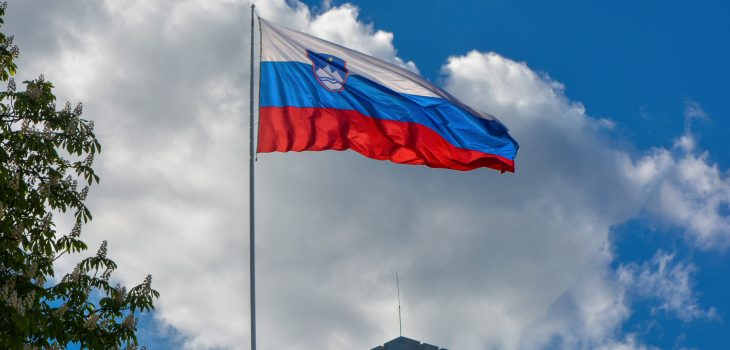 Slovenia Flag - credit: Balkan Photos