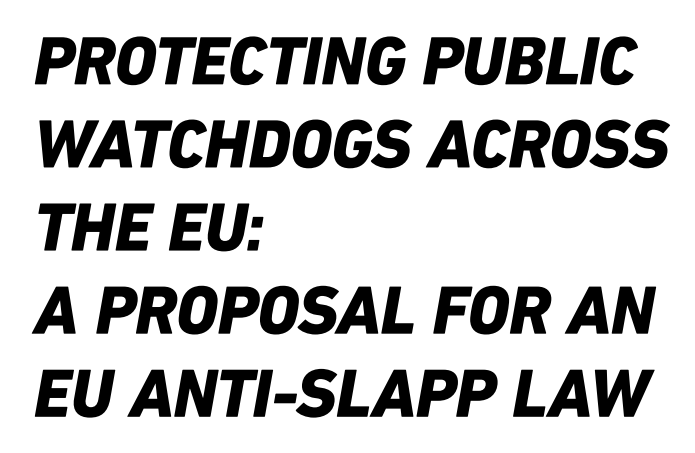 MFRR partners are among 60 organisations coming together to demonstrate what an Anti-SLAPP directive for the EU would look like