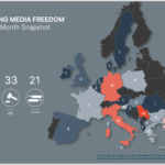 Four month snapshot map