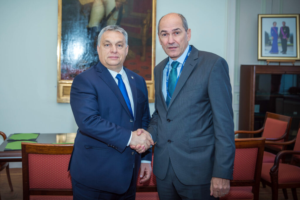 Photo of Orban and Jansa