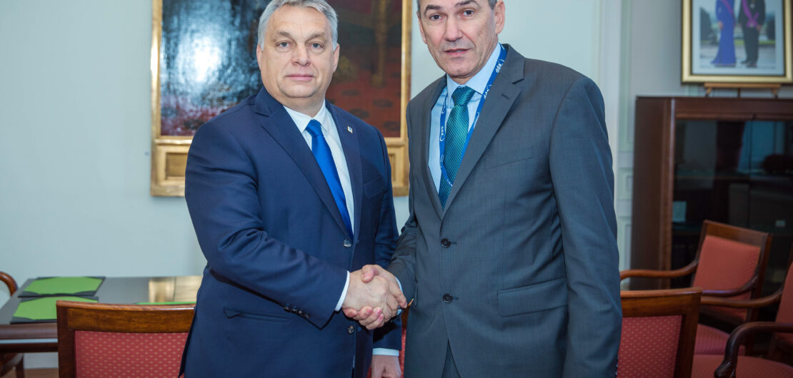 Photo of Orban and Jansa