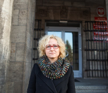 Polish journalist Katarzyna Włodkowska. Photo credit: Michał Ryniak. Via Gazeta Wyborcza
