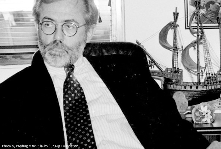 Slavko Ćuruvija. Photo by Slavko Ćuruvija Foundation / Predrag Mitić