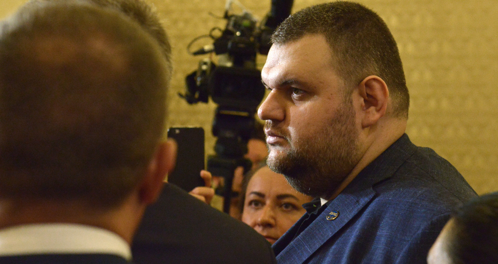 Delyan Peevski, a Bulgarian politician, oligarch, entrepreneur and media mogul. Sofia, Bulgaria. 2019.Credit: Shutterstock