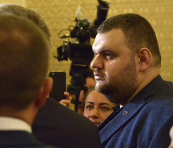 Delyan Peevski, a Bulgarian politician, oligarch, entrepreneur and media mogul. Sofia, Bulgaria. 2019.Credit: Shutterstock