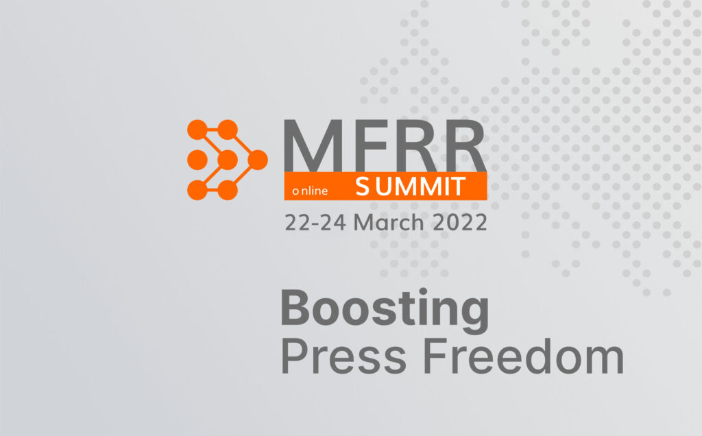 This year's MFRR summit will take place from 22 - 24 March. The panels will all be streamed online.