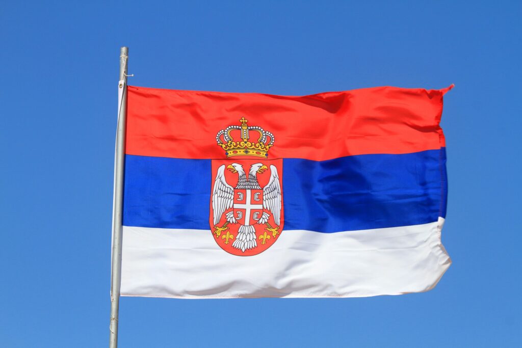 Serbian flag