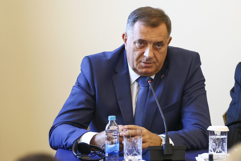 Serb Member of the Presidency of Bosnia and Herzegovina Milorad Dodik