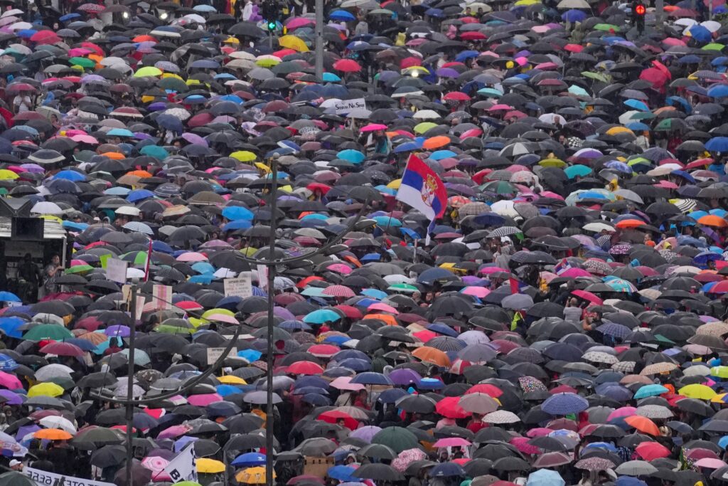 Belgrade, Serbia protests