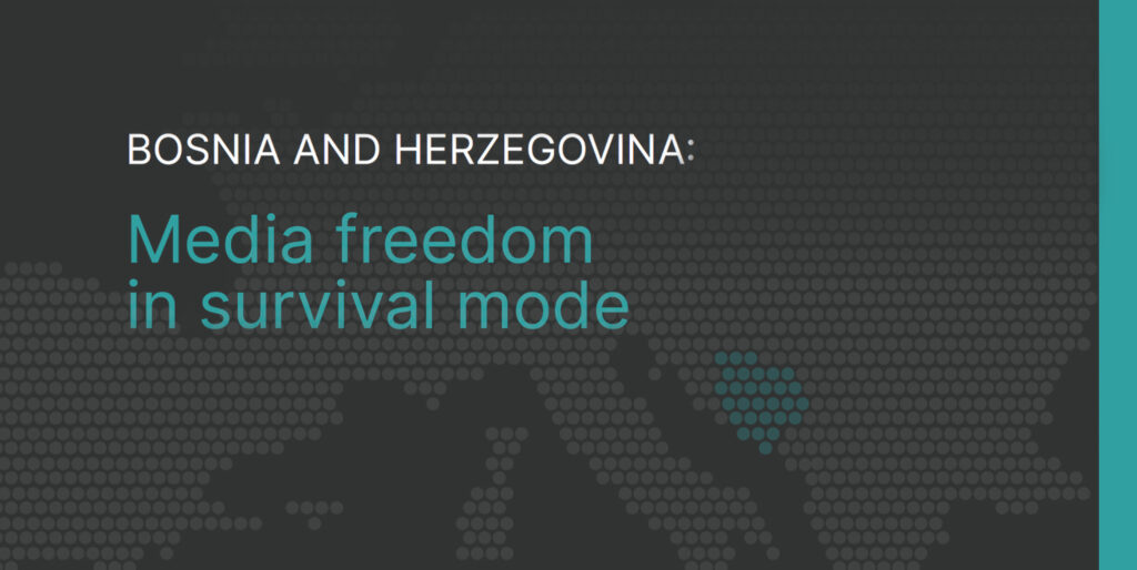 Today the partner organisations of the Media Freedom Rapid Response (MFRR) launch their report from a recent international press freedom fact-finding mission to Bosnia and Herzegovina.