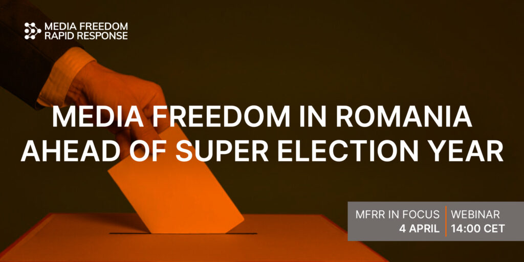 Media freedom in Romania ahead of Super Election year