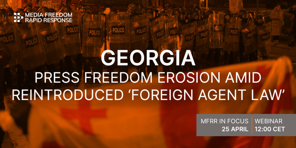 Georgia foreign agent law