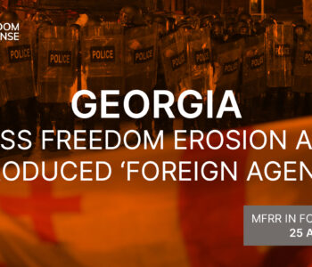 Georgia foreign agent law