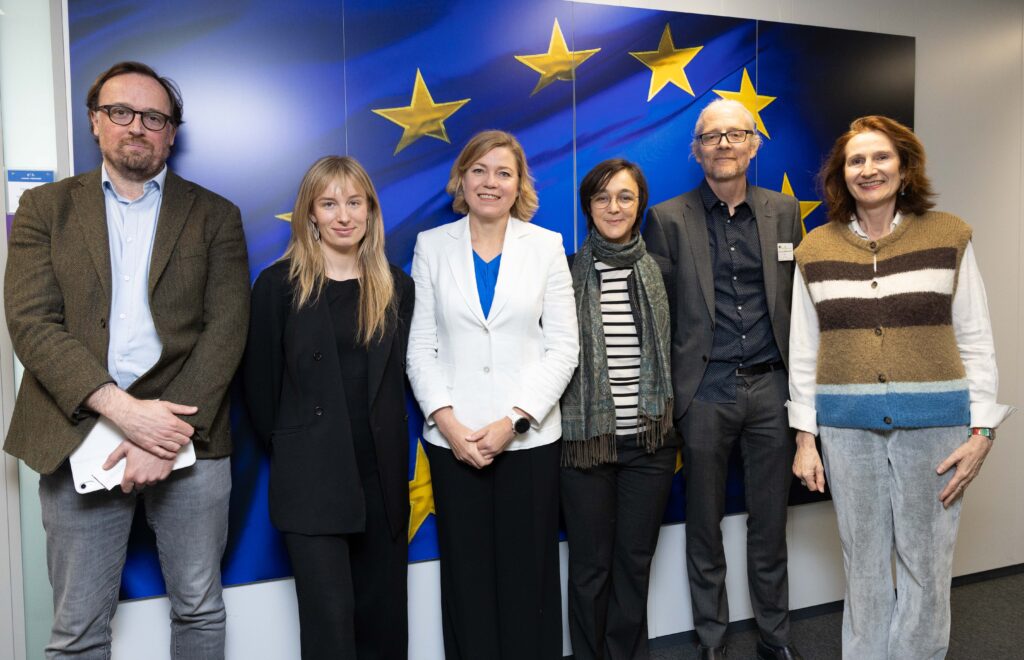 Partner organisations of the Media Freedom Rapid Response (MFRR) met with European Commission Executive Vice-President for Tech Sovereignty, Security and Democracy, Henna Virkkunen, on 27 April 2025, to address increasing challenges concerning the economic viability, online safety of journalists, and the impact of Artificial Intelligence (AI) on the media landscape.