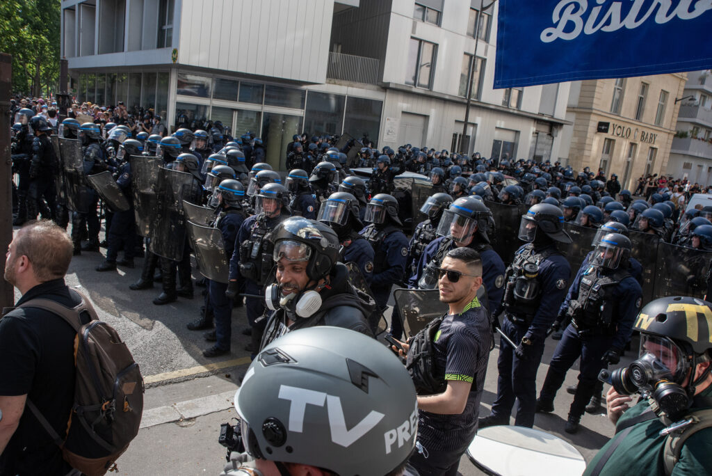 MFRR and RSF urge France to end police violence after journalists attacked during May Day protests. Call for enforcement of press safety protocols.