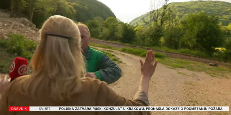 European Federation of Journalists condemns the assault on Nova TV journalists covering environmental damage in Croatia.