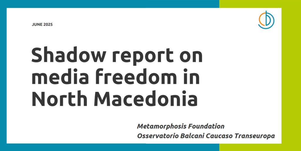 This shadow report offers an updated overview of North Macedonia’s media landscape. It highlights both positive developments and persisting or emerging challenges.