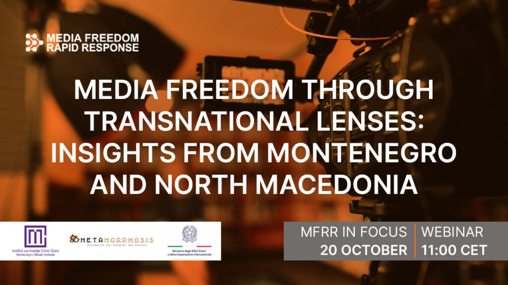 This webinar presents the findings of two shadow reports assessing the state of media freedom in Montenegro and North Macedonia, highlighting progress, ongoing challenges, and recommendations for EU and national stakeholders.