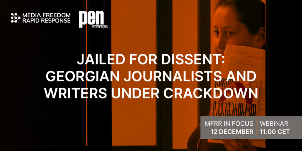 Jailed for dissent: Georgian journalists and writers under crackdown