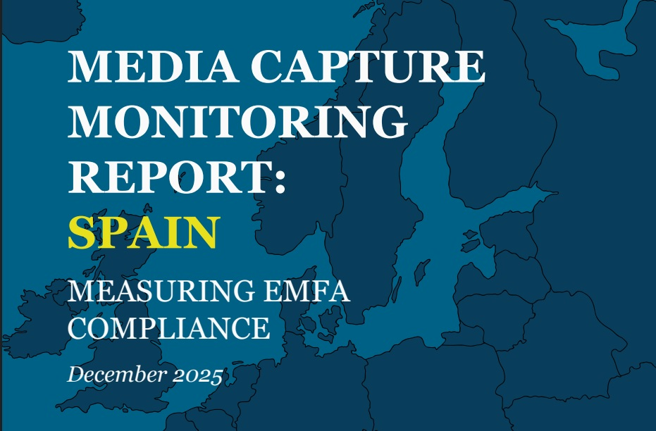 The International Press Institute (IPI) and the Media and Journalism Research Center (MJRC) today publish a new report examining the level of media capture in Spain and the country’s compliance with the new European Media Freedom Act (EMFA) in 2025.